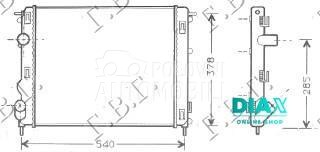 HLADNJAK MOTORA BENZIN/DIZEL (