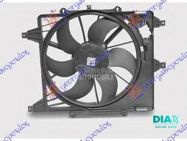 VENTILATOR (BENZIN) (38cm) KLI za Renault Clio od 1998. do 2001. god.