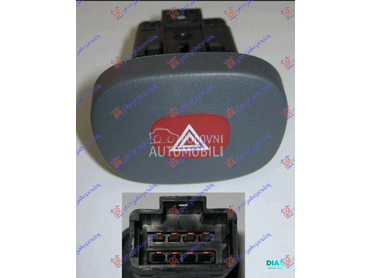 PREKIDAC ZA SVA 4 MIGAVCA (8 P za Renault Kangoo od 2003. do 2008. god.