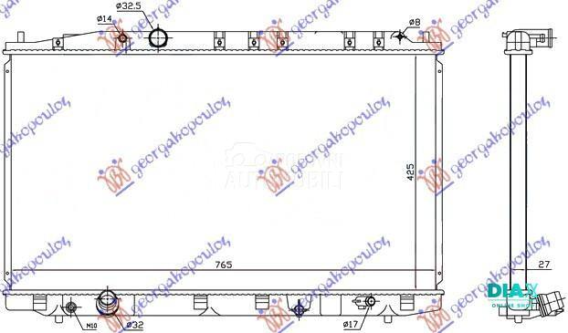 HLADNJAK MOTORA 2.2 CDTi (MAN)