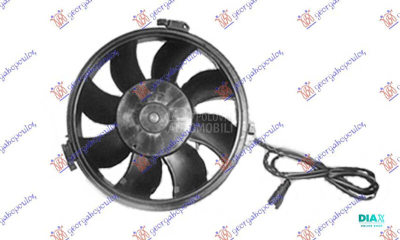 VENTILATOR KOMPLET (280mm) (DU