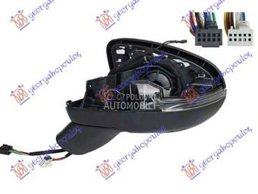 RETROVIZOR EL. SA GREJ. Levo za Mercedes Benz CLA Klasa od 2019. do 2023. god.