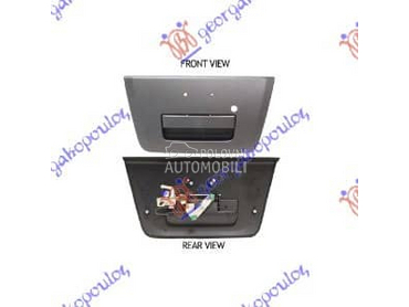 KVAKA GEPEK VRATA KOMPLET za Nissan Navara od 2010. do 2015. god.