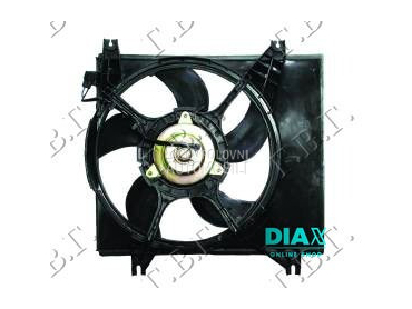 VENTILATOR HLADNJAKA KOMPLET ( za Hyundai Atos od 1999. do 2003. god.