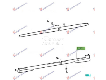LAJSNA SAJTNE ZADNJIH VRATA (O za Hyundai Atos od 1997. do 2000. god.