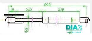 AMORTIZER GEPEK VRATA (603L-40