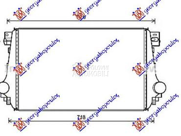 HLADNJAK INTERKULERA 2.0... za Volkswagen Amarok od 2016. do 2022. god.