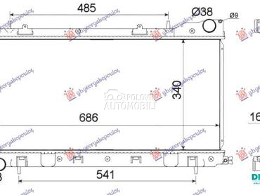 HLADNJAK MOTORA 2.0 S TURBO (M za Subaru Forester od 1998. do 2002. god.