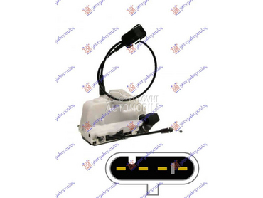 BRAVA PREDNJIH VRATA BELA Levo za Renault Megane od 2005. do 2008. god.