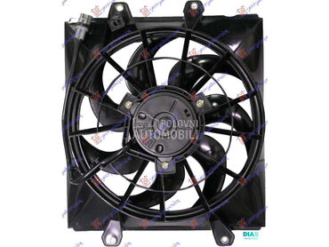 VENTILATOR HLADNJAKA KOMPLET ( za Toyota Avensis od 1997. do 2003. god.