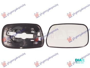 STAKLO RETROVIZORA SA GREJ. KO za Toyota Avensis od 1997. do 2003. god.