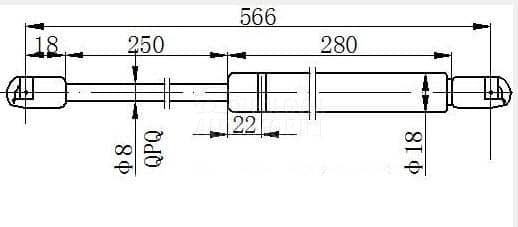 AMORTIZER GEPEK VRATA 360...