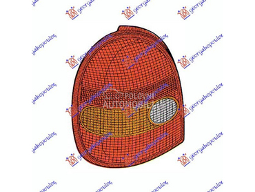 STOP LAMPA 3 VRATA Levo za Opel Corsa B od 1997. do 2000. god.