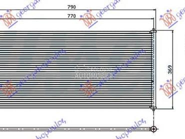 HLADNJAK KLIME 1.8i 16V -... za Ford Transit Connect od 2003. do 2010. god.