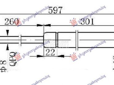 AMORTIZER HAUBE 450 njutna za Citroen Xsara Picasso od 1999. do 2007. god.