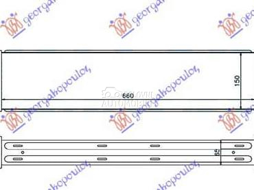 HLADNJAK INTERKULERA 2.5... za Ford Focus od 2014. do 2018. god.