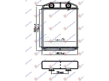 GREJAC KABINE za Renault Clio od 2013. do 2016. god.