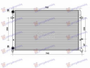 HLADNJAK MOTORA... za Volkswagen EOS od 2006. do 2011. god.