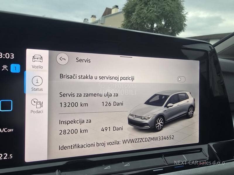 Volkswagen Golf 8 1.5 TSi Hybrid AUT.