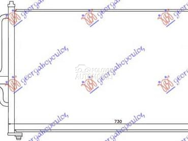 HLADNJAK KLIME za Ford Maverick od 2000. do 2008. god.