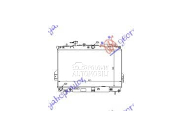 HLADNJAK MOTORA 1.6/1.8... za Hyundai Matrix od 2001. do 2008. god.