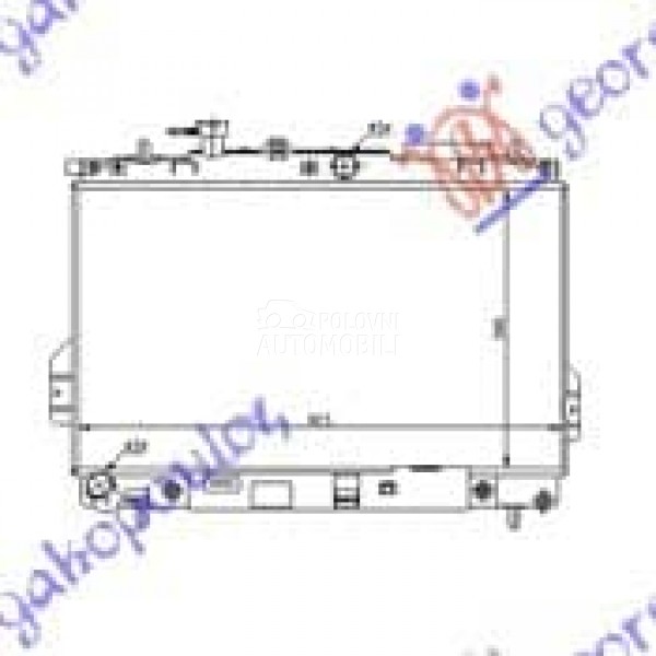 HLADNJAK MOTORA 1.6/1.8...