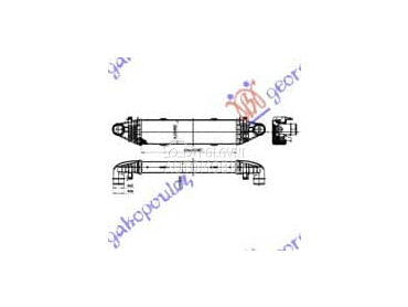 HLADNJAK INTERKULERA... za Mercedes Benz C Klasa od 2011. do 2014. god.