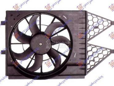 VENTILATOR KOMPLET... za Volkswagen Polo od 2009. do 2014. god.
