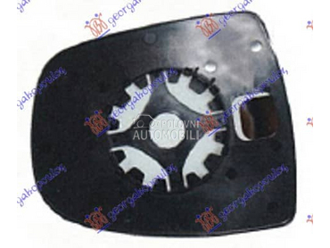 STAKLO RETROVIZORA Desno za Nissan Primastar od 2002. do 2006. god.