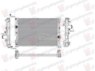 HLADNJAK MOTORA za BMW X6 od 2019. do 2023. god.