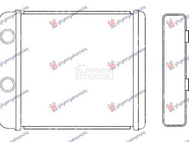 GREJAC KABINE BENZIN/DIZEL za Mitsubishi L200 od 1999. do 2001. god.