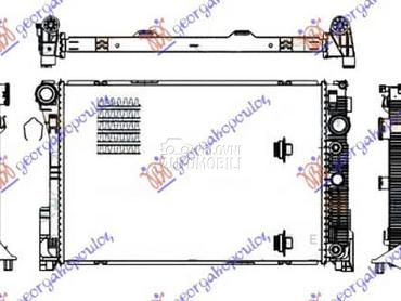 HLADNJAK MOTORA za Mercedes Benz C Klasa od 2011. do 2014. god.