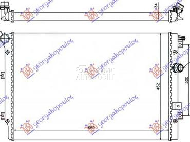 HLADNJAK MOTORA 1.4/2.0... za Volkswagen Tiguan od 2007. do 2011. god.