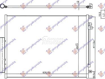 HLADNJAK KLIME ZA SVE... za Alfa Romeo Giulia za 2015. god.