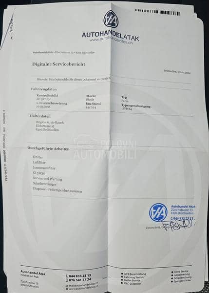 Škoda Fabia 1.2 tsi 81