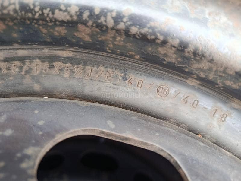 Čelične felne Mazda 2 15" 4 x 100