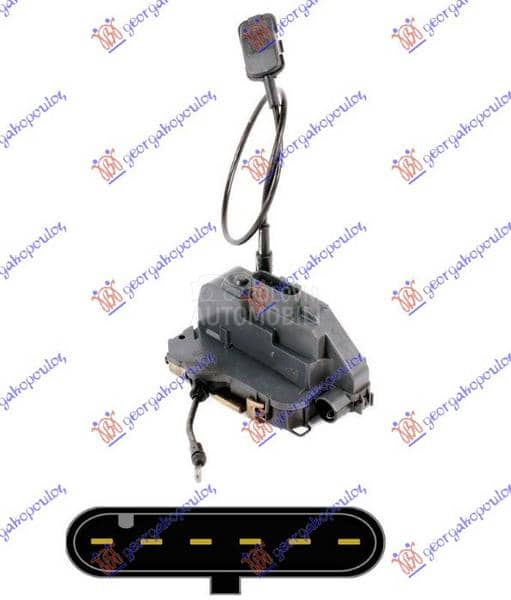 BRAVA PREDNJIH VRATA CRNA...