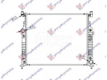HLADNJAK MOTORA ZA SVE... za Mercedes Benz GL Klasa od 2006. do 2012. god.