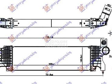 HLADNJAK INTERKULERA 1.6... za Suzuki Vitara od 2015. do 2019. god.