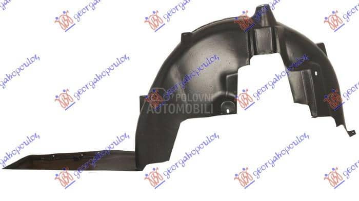 ZADNJE POTKRILO PLASTICNO Levo