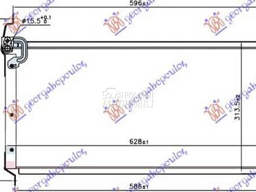 HLADNJAK KLIME... za Fiat Bravo od 1995. do 2002. god.
