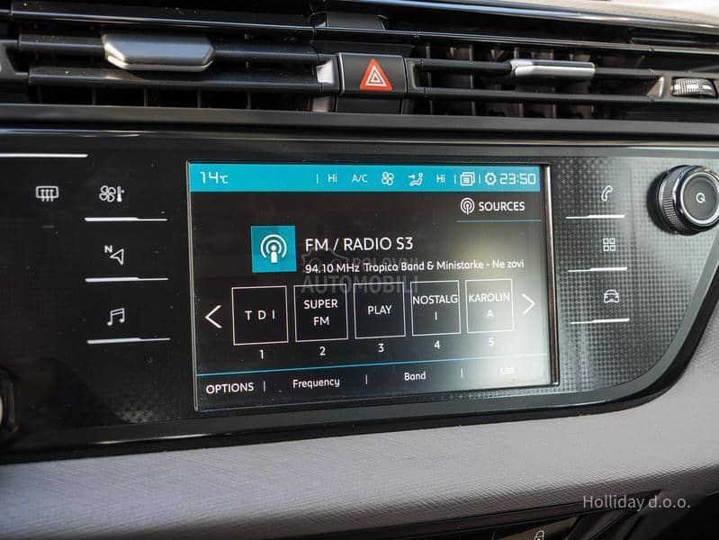 Citroen C4 SpaceTourer 1.5HDI Aut Nav Led