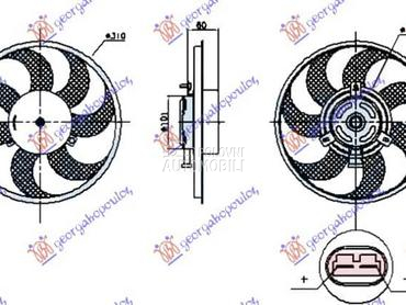VENTILATOR (MOTORELISA) za Mercedes Benz V Klasa od 2004. do 2010. god.