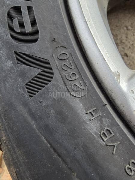 Aluminijumske felne sa 2 gume 17" 5 x 112