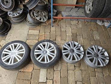 Aluminijumske felne sa 2 gume 17" 5 x 112