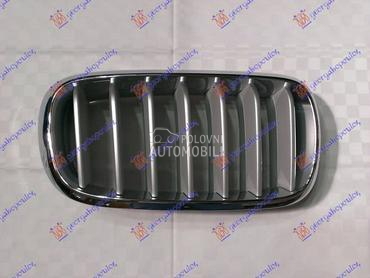 PVC MASKA HROM/TITANIJUM Desno za BMW X6 od 2014. do 2019. god.