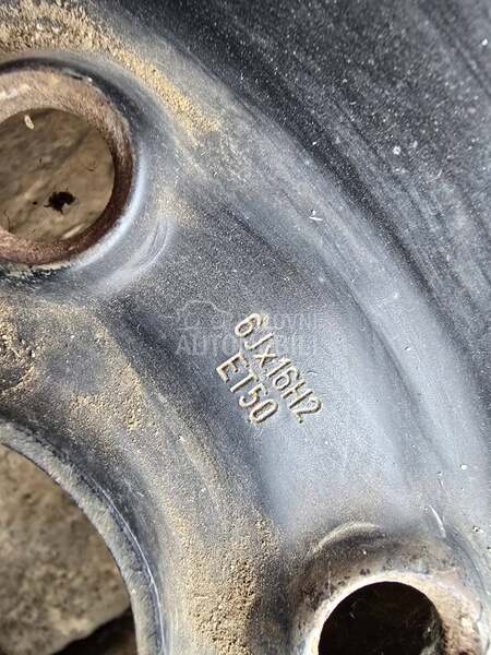Čelične felne sa zimskim gumama 16" 5 x 112