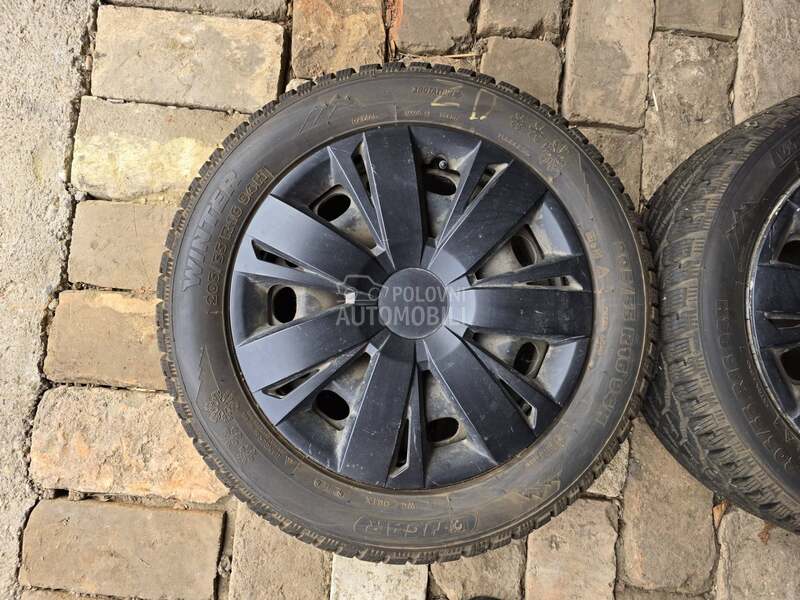 Čelične felne sa zimskim gumama 16" 5 x 112
