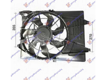 VENTILATOR KOMPLET (1.6... za Kia Sportage od 2018. do 2022. god.