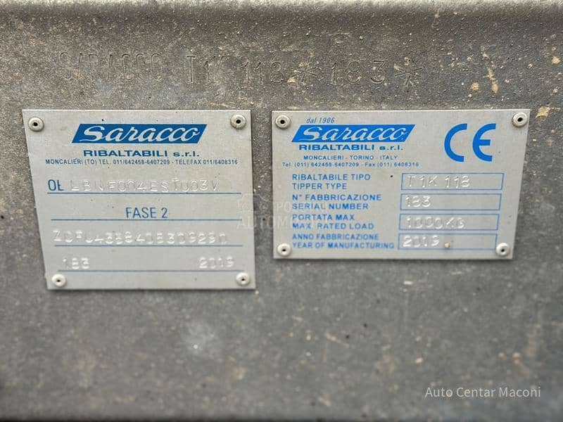 Iveco Daily 35C12 kiper trostrani